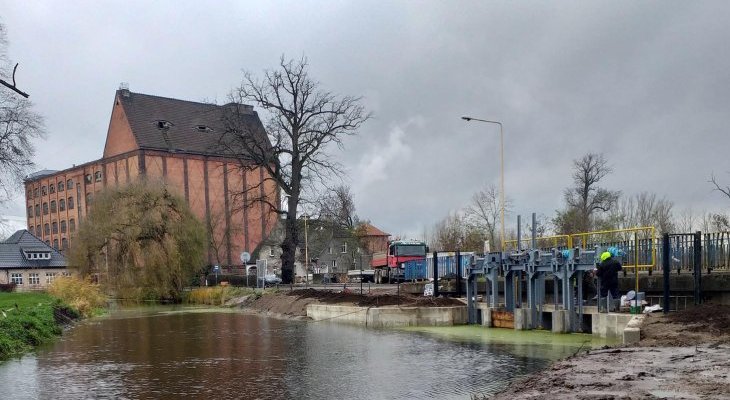 Jaz w Kluczewie. Fot. Wody Polskie