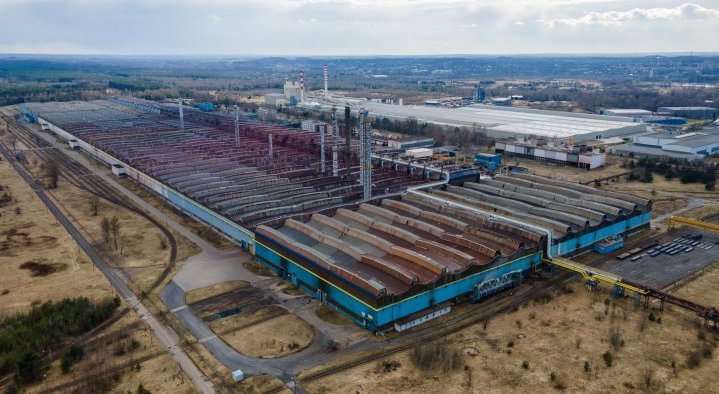 Widok na hutę. Fot. Huta Częstochowa