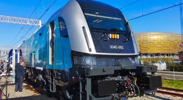 Lokomotywa 304E Gama. Fot. PESA Bydgoszcz