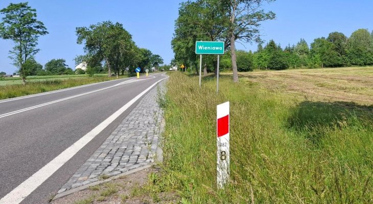 DK12, wjazd do Wieniawy. Fot. GDDKiA