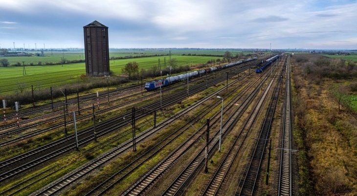 Tory części towarowej stacji Inowrocław. Fot. Szymon Danielek/PKP PLK