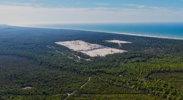 Plac budowy przyszłej elektrowni jądrowej. Fot. PEJ