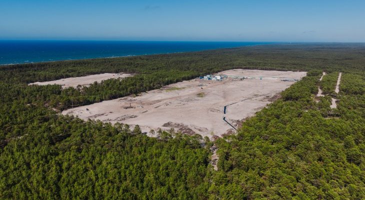 Plac budowy przyszłej elektrowni jądrowej. Fot. PEJ