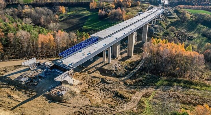 Droga ekspresowa S19, estakada ES-22.1. Fot.GDDKiA