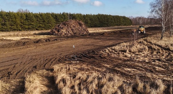 Budowa drogi ekspresowej S19. Fot. GDDKiA