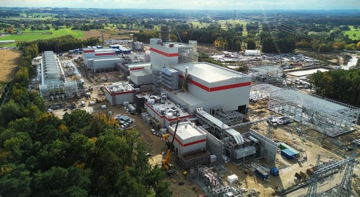 Blok gazowo-parowy w Elektrowni Grudziądz. Fot. Energa