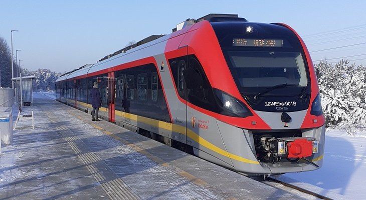 Przystanek Tomaszówek. Fot.  Jacek Głuch/PKP PLK