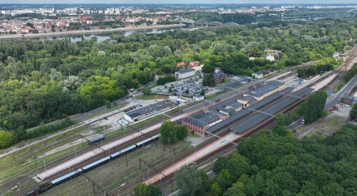 Fot. Stacja Toruń Główny. Fot. PKP PLK