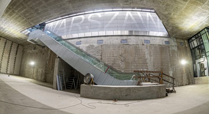 Podziemny przystanek tramwajowy na Dworcu Zachodnim. Fot. Tramwaje Warszawskie