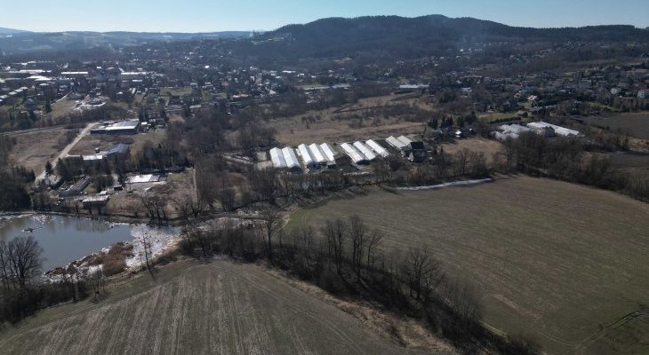 Miejsce przyszłej trasy S52. Fot. GDDKiA