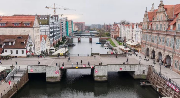 Most Zielony w Gdańsku. Fot. Karol Stańczak/UM Gdańsk
