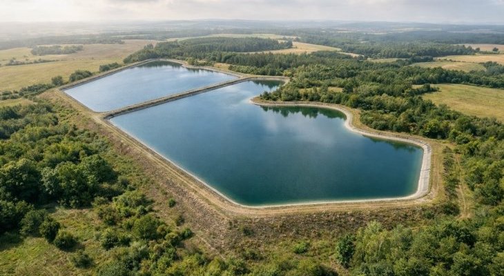 Wizualizacja zbiornika w gminie Jerzmanowa. Źródło: KGHM