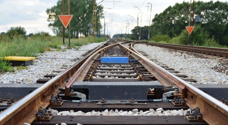 Rozjazd kolejowy. Fot. Włodzimierz Włoch/PKP PLK