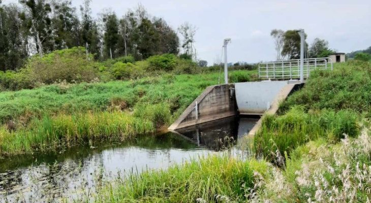 Jaz – obręb Pieńczykowo. Fot. Wody Polskie