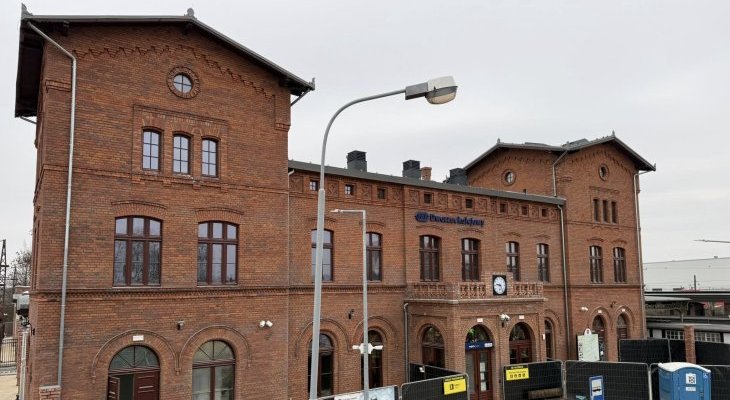 Dworzec w Oleśnicy po przebudowie. Fot. UM Oleśnica