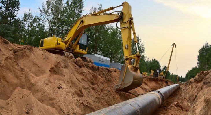 Budowa gazociągu. Fot. ilustr. MaxSafaniuk/Adobe Stock