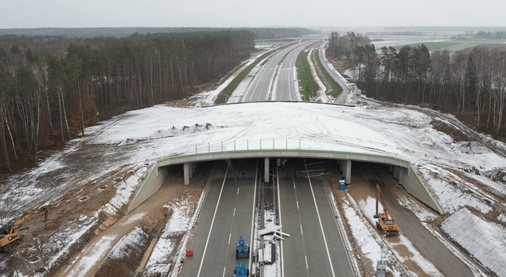 Budowa autostrady A2. Fot. GDDKiA