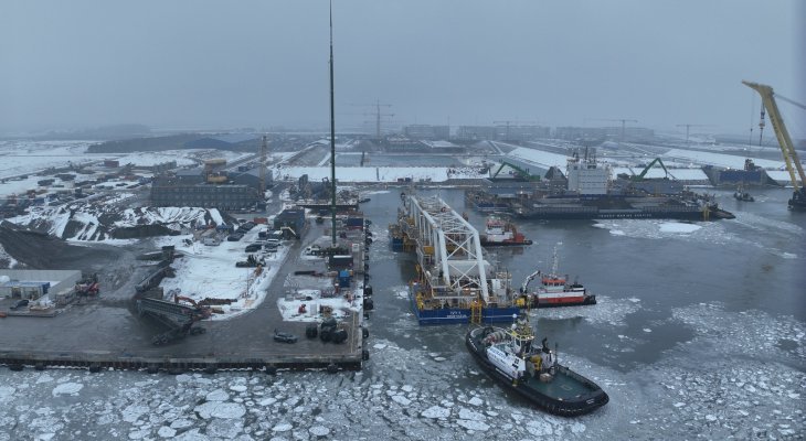 Testy na morzu. Fot. Femern