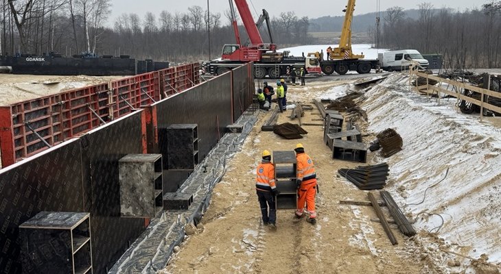 Budowa obwodnicy Krosna Odrzańskiego w ciągu DK29. Fot. GDDKiA