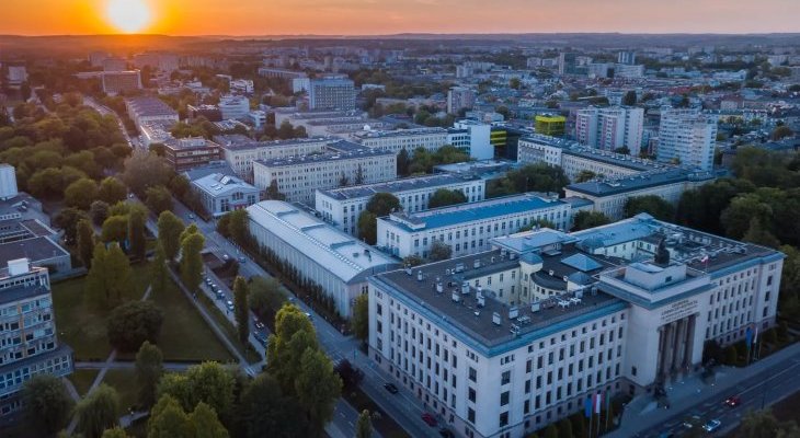 Kampus Akademi Górniczo-Hutniczej. Fot. AGH