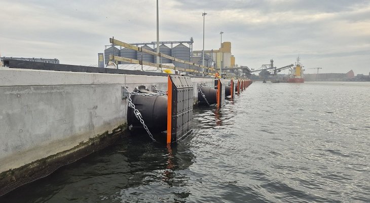 Nabrzeże Bytomskie w Porcie Gdańsk. Rozbudowę obiektu zakończono w grudniu 2025 r. Fot. Port Gdańsk