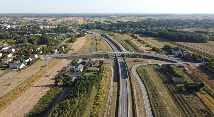 DK79, otwarta już obwodnica Lipska. Fot. GDDKiA
