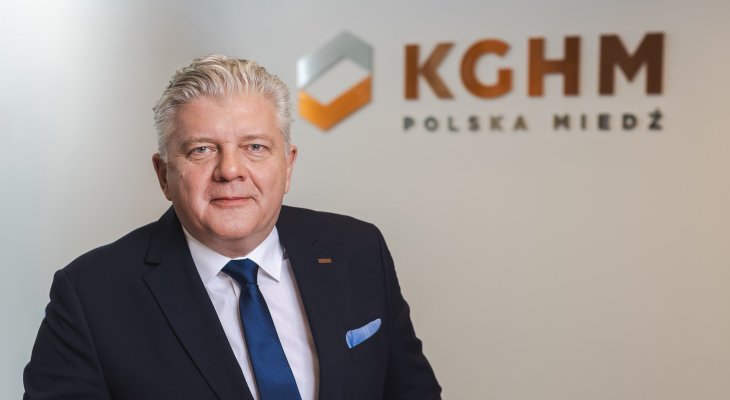 Remigiusz Paszkiewicz, prezes KGHM Polska Miedź. Fot. KGHM