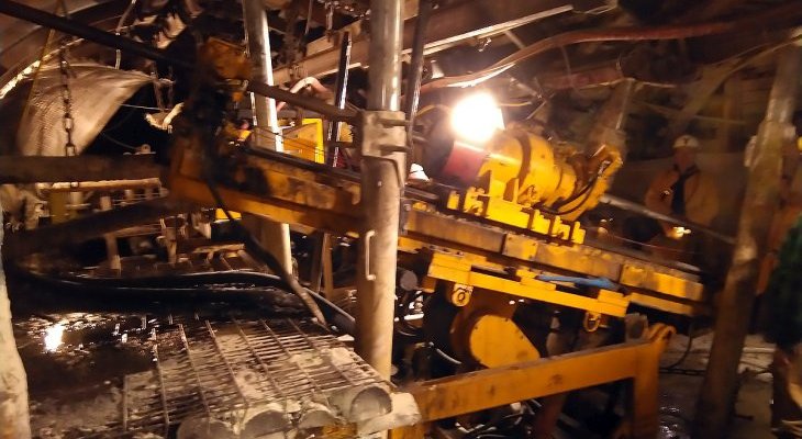 Wiertnica hydrauliczna. Fot. ZGRI