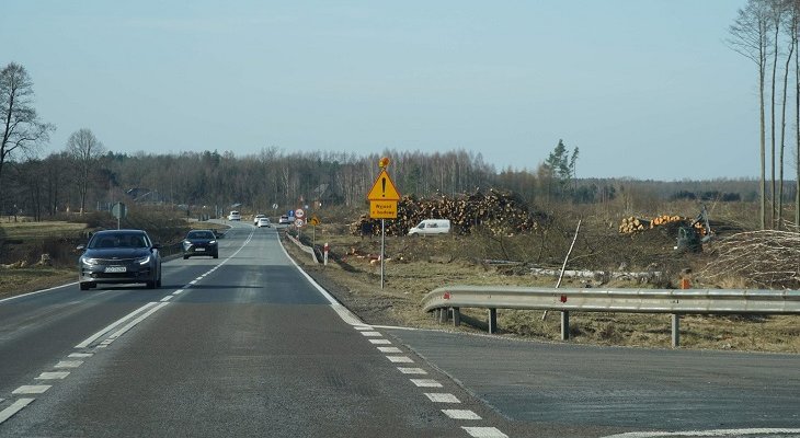 Budowa drogi ekspresowej S10. Fot. GDDKiA