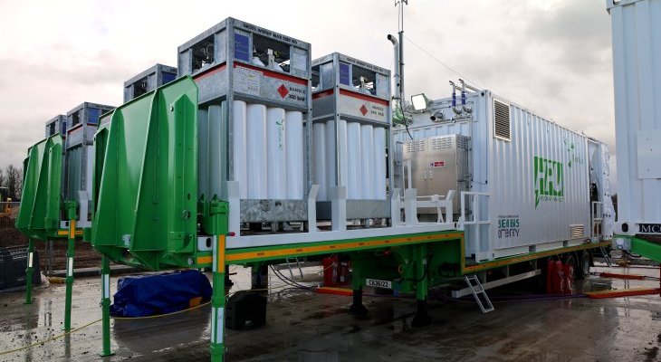 Generator zasilany wodorem. Fot. National Highways