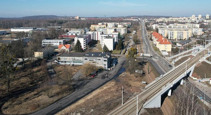 Przetarg na budowę centrum przesiadkowego w Stroszku. Fot. Arkadiusz Janocha/UM Bytom