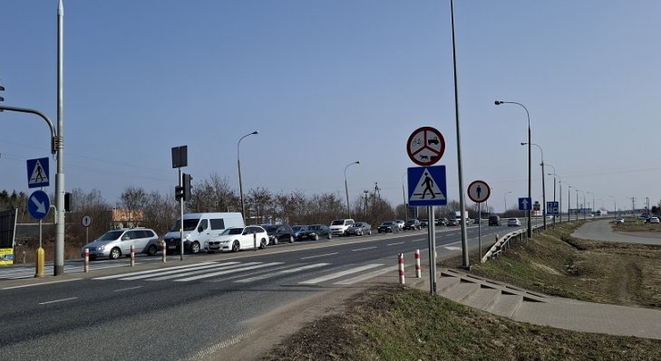 DK7 stanie drogą ekspresową S7. Fot. GDDKiA