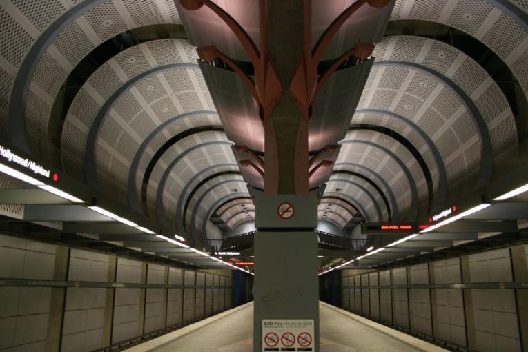 Stacja podziemnej kolei w Los Angeles. Fot. Shutterstock