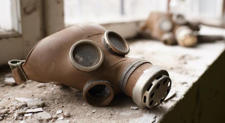 Pożar w Czarnobylu. Fot. Shutterstock