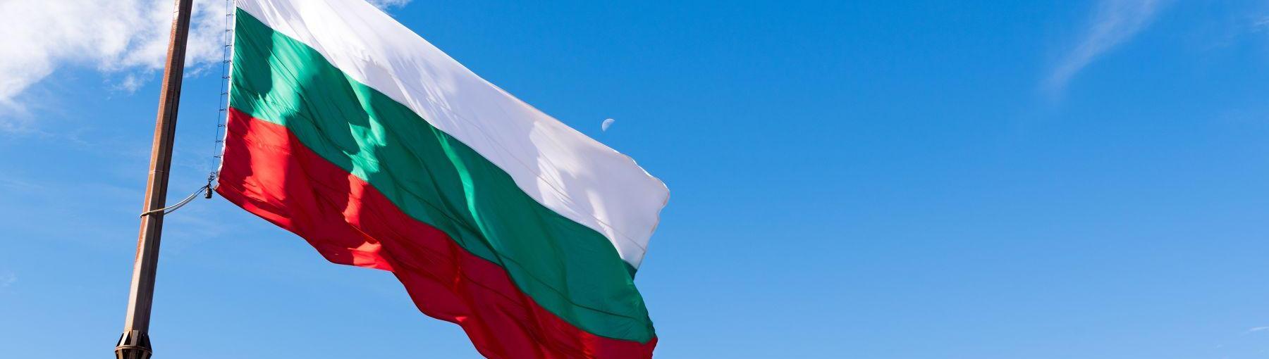 Flaga Bułgarii Fot. Shutterstock