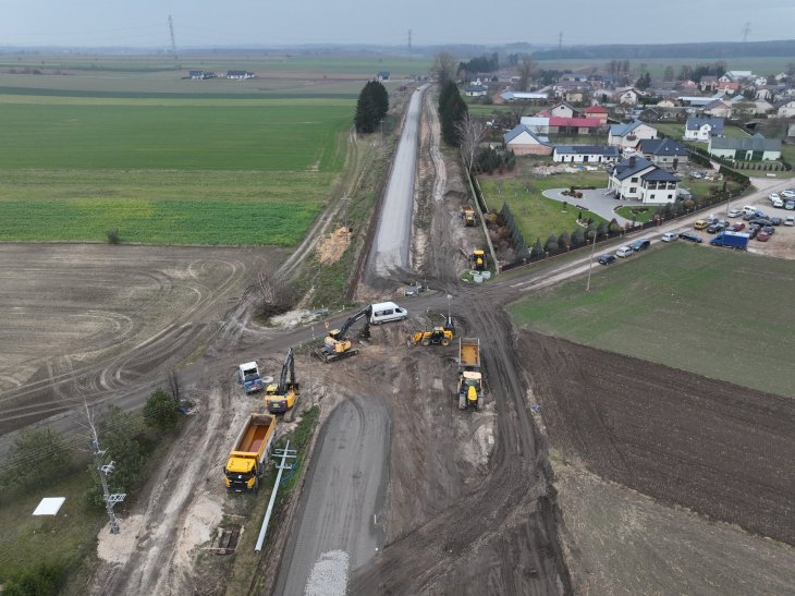 Prace na linii. Fot. Paweł Mieszkowski/PKP PLK