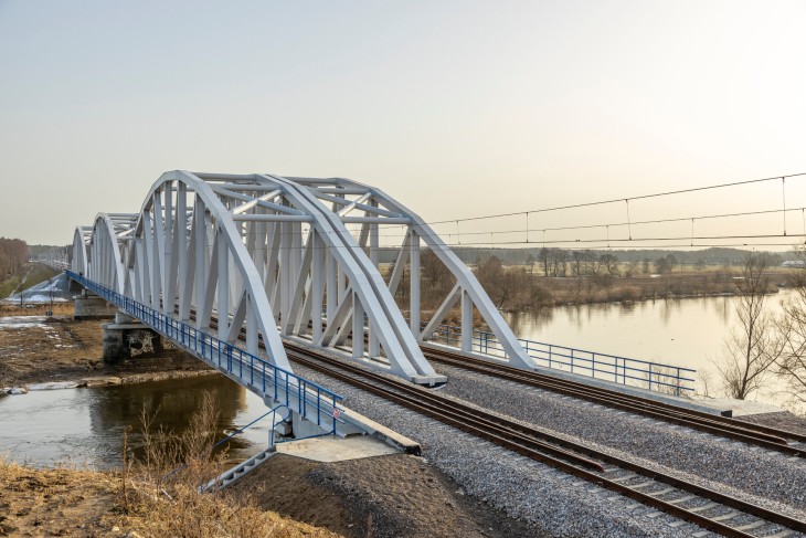 Most nad Pilicą. Fot. Łukasz Bryłowski/PKP PLK