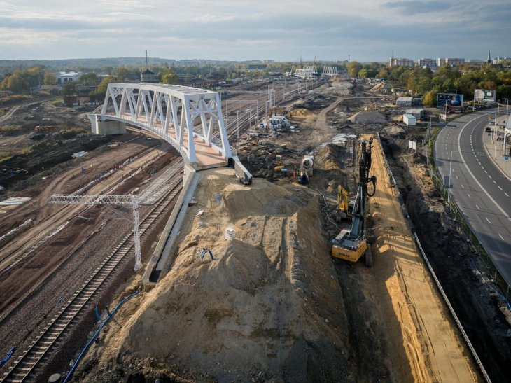 Nowe wiadukty kolejowe. Fot. Łukasz Hachuła/PKP PLK