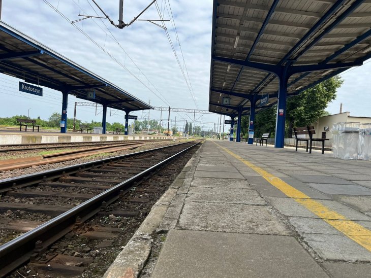 Stacja Krotoszyn. Fot. Radek Śledziński/PKP PLK