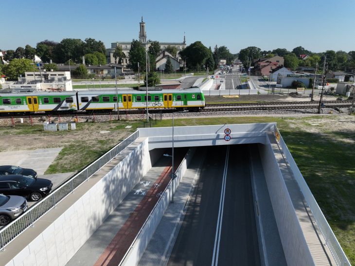 Tunel w Teresinie. Fot. Artur Lewandowski, Paweł Mieszkowski/PKP PLK