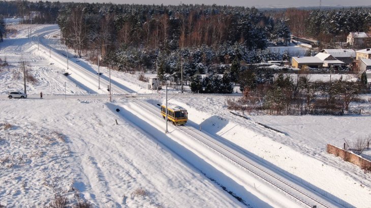 Linia kolejowa nr 182 Tarnowskie Góry–Zawiercie. Fot. Krzysztof Ścigała/ PKP PLK