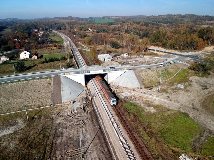 Wiadukt drogowy w Woli Filipowskiej. Fot. Piotr Hamarnik/PKP PLK