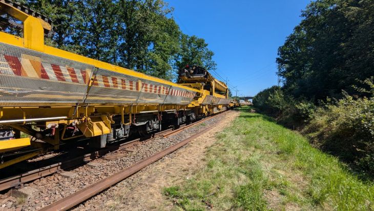 Prace na linii Jelenia Góra–Stara Kamienica. Fot. PKP PLK