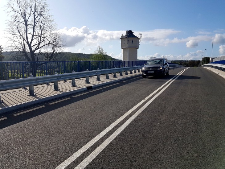 Przeprawa w Krzeszowicach. Fot. Piotr Hamarnik/PKP PLK