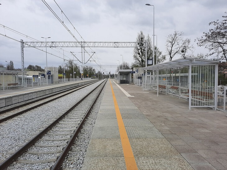 Stacja Łódź Żabieniec. Fot. PKP PLK