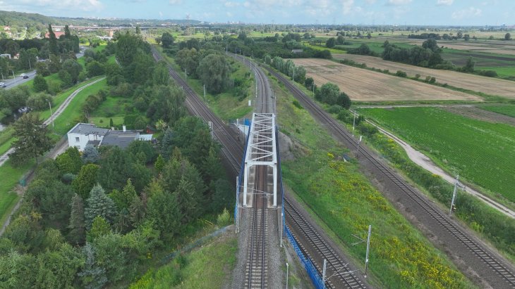Wiadukt na linii kolejowej nr 226 Pruszcz Gdański–Gdańsk Port Północny. Fot. Damian Strzemkowski/PKP PLK