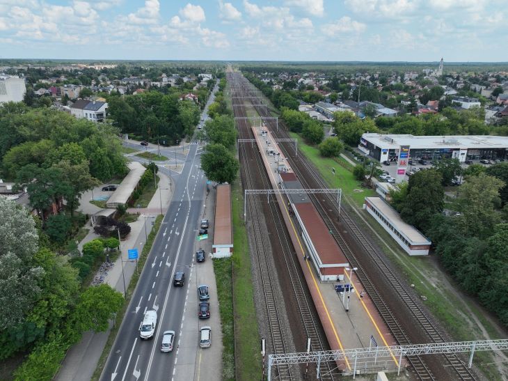 Przystanek Warszawa Rembertów. Fot. Artur Lewandowski, Paweł Mieszkowski/PKP PLK