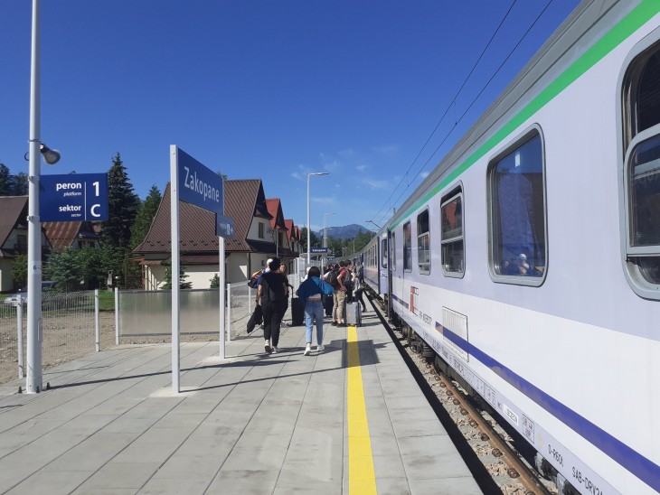 Stacja Zakopane. Fot. Józef Syc/PKP PLK