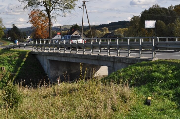 Istniejący most nad Rudawką w miejscowości Stara Bircza. Fot. GDDKiA
