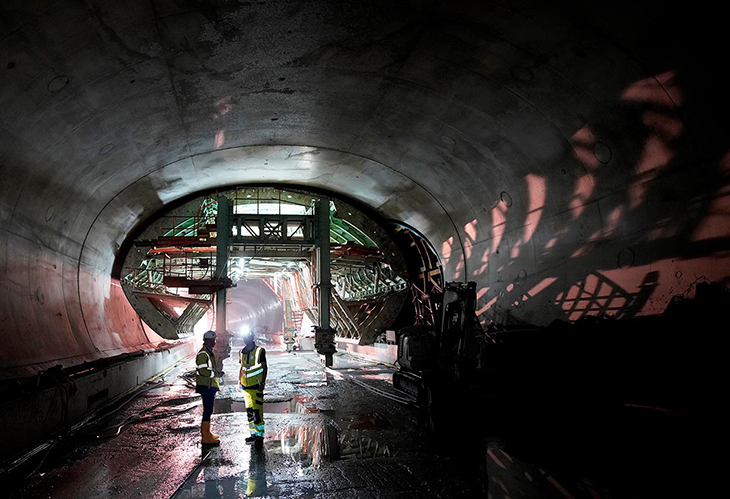 Brenner Base Tunel - najdłuższy tunel kolejowy na świecie / fot. BBT SE